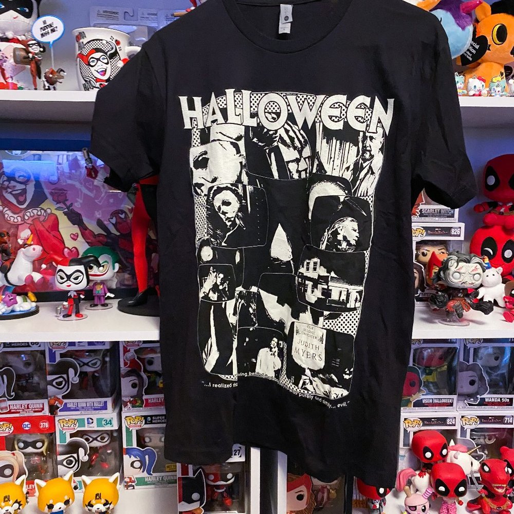 Pentagram Peter Pan Michael Myers Halloween tee shirt Small